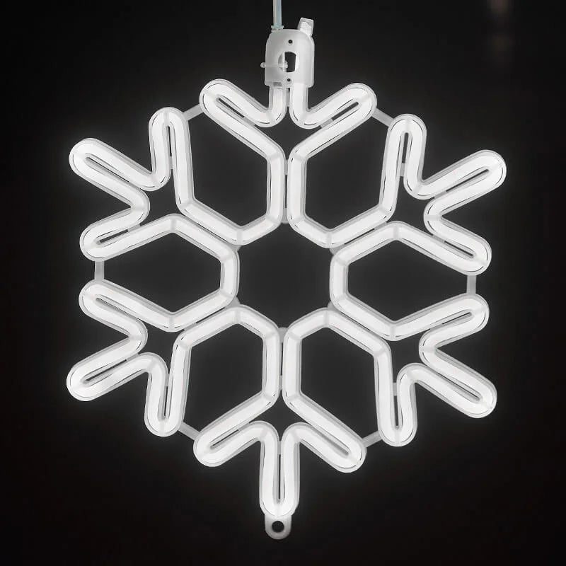 Waterproof LED Snowflake Lights for Festive Christmas Home Decor