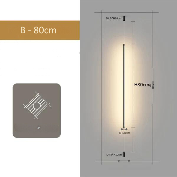 مصباح LED معلق لديكور المنزل البسيط ومساحات المعيشة الأنيقة