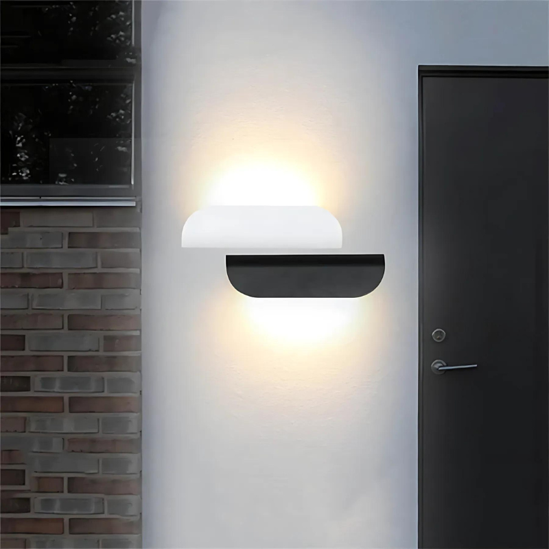 Waterproof LED Wall Light for Outdoor Terrace and Garden Illumination