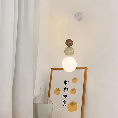 Ivory Wall Light with Adjustable Color Temperature for Home and Office