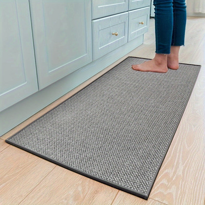 Woven Kitchen Mat for Stylish Home Decor and Comfort