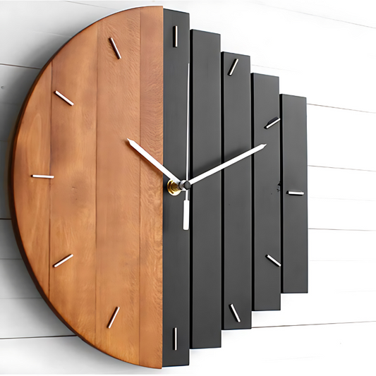 Wooden Wall Clock Xylophone Design for Home and Office Decor