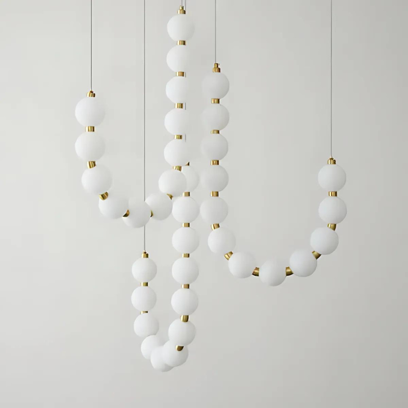 Elegant White Chandelier for Stylish Home and Office Decor