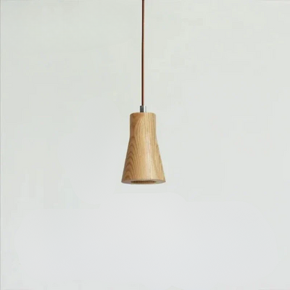 Scandinavian Wood Pendant Lamp for Home and Office Lighting