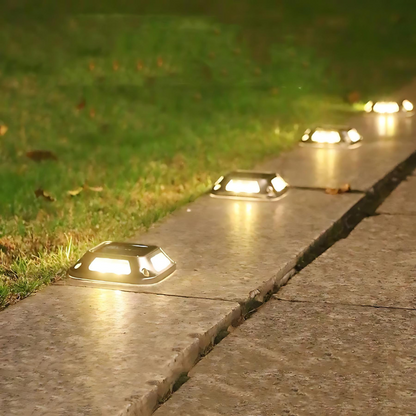 Sustainable Solar Path Light for Stylish Outdoor Lighting and Safety