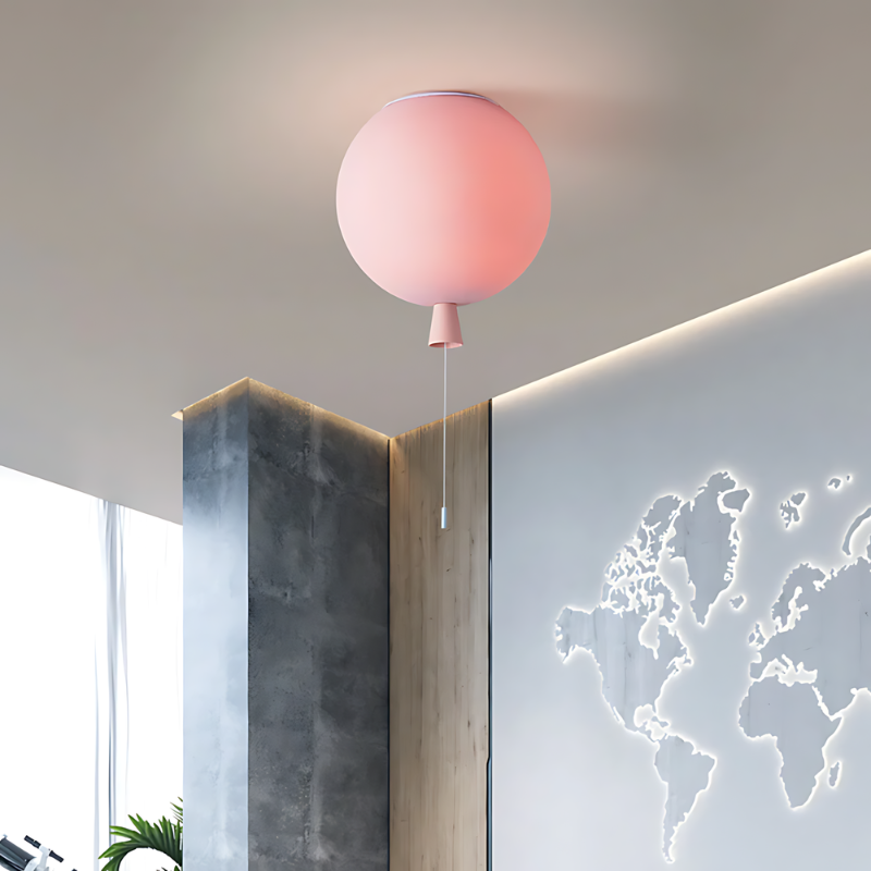 LED Ceiling Light for Kids' Rooms | Playful Balloon Design, Safe & Fun