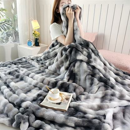 Plush Snuggle Blanket for Cozy Warmth at Home or Office