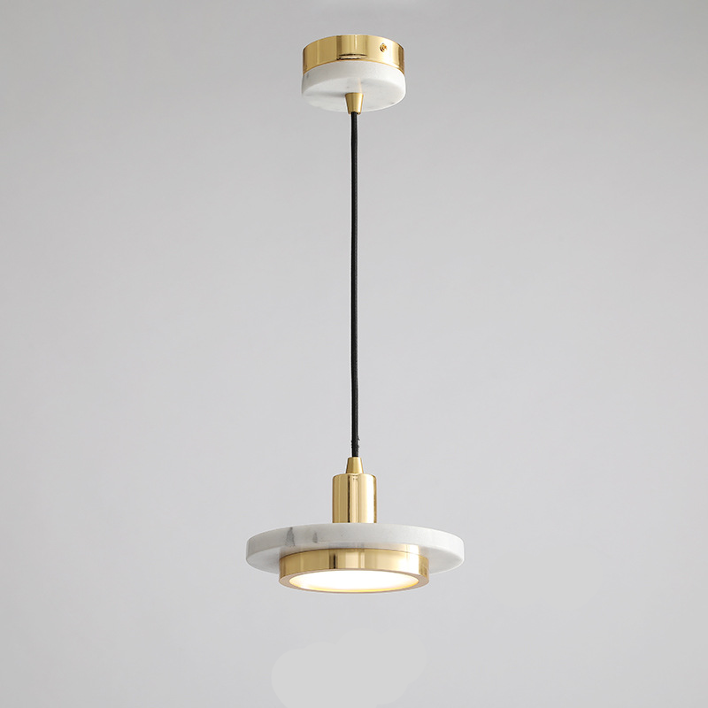 Modern Minimalist Marble Pendant Light for Home and Office Decor