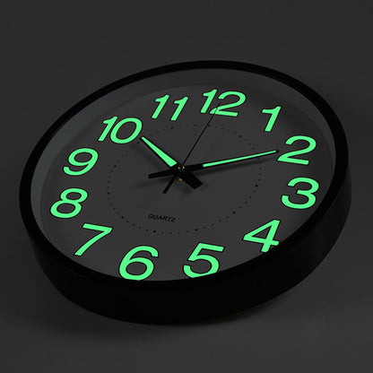 Illuminated Wall Clock for Home and Office - Modern Design, Easy Readability