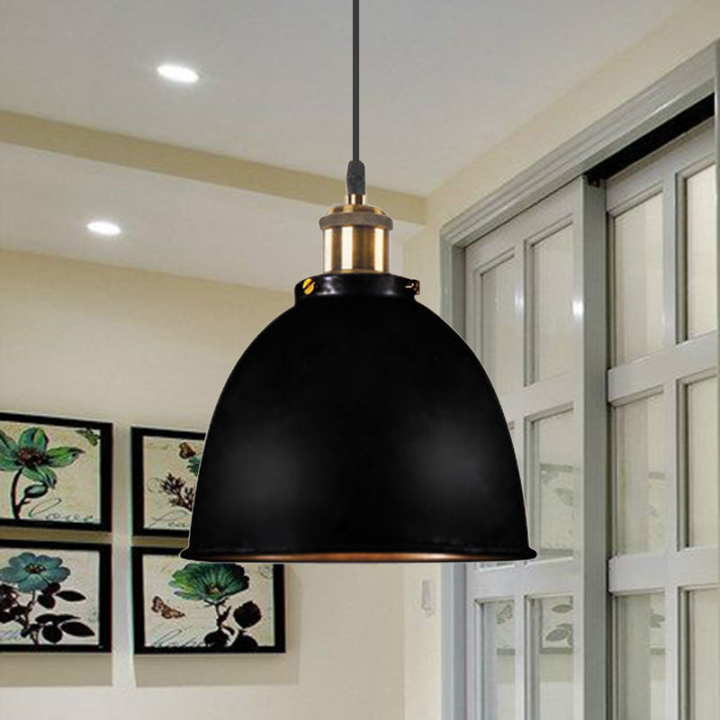 Industrial Pendant Light - Modern Steel Fixture for Home & Office Decor