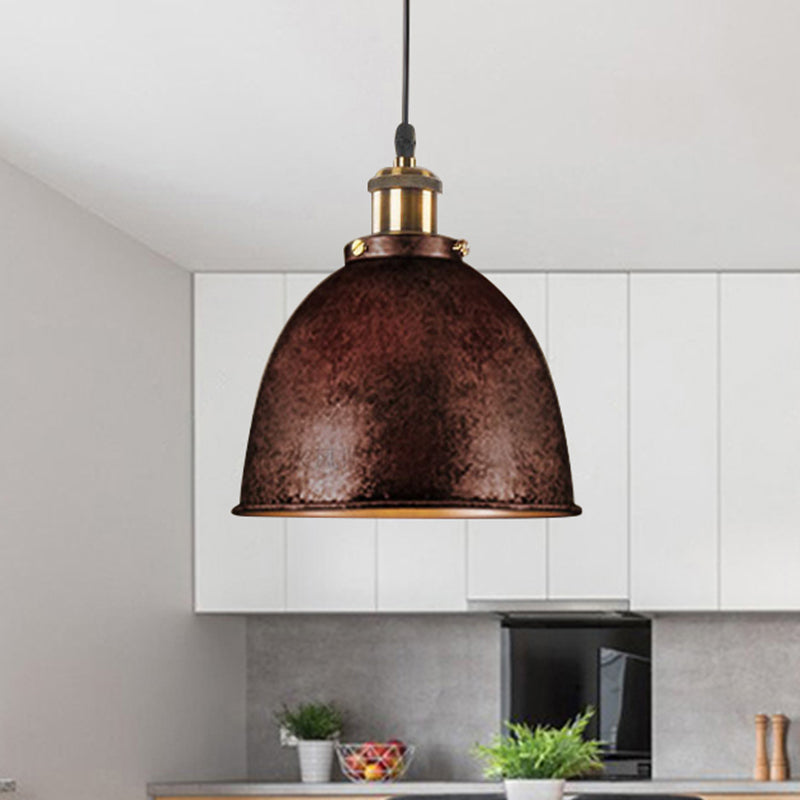 Industrial Pendant Light - Modern Steel Fixture for Home & Office Decor