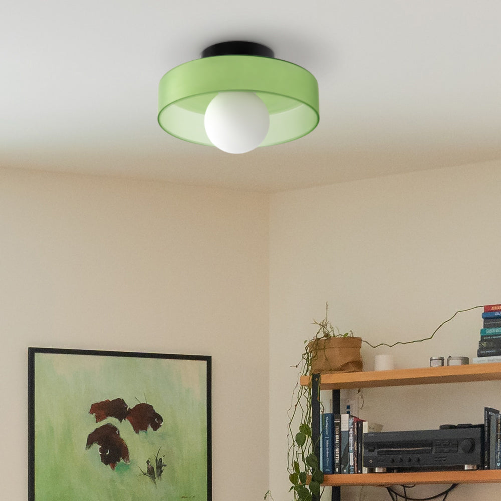 LED Ceiling Light Fixture - Modern Round Design for Home and Office Lighting