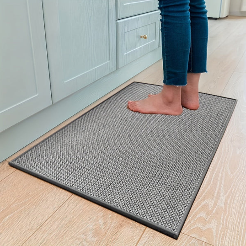 Woven Kitchen Mat for Stylish Home Decor and Comfort