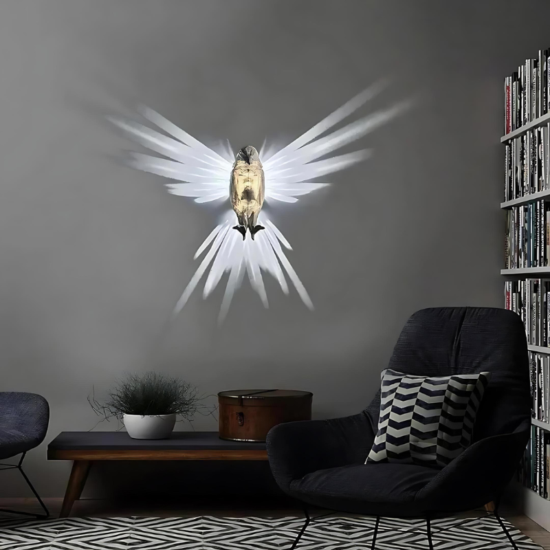 3D LED Wall Lamp for Stunning Light Illusions and Elegant Home Decor