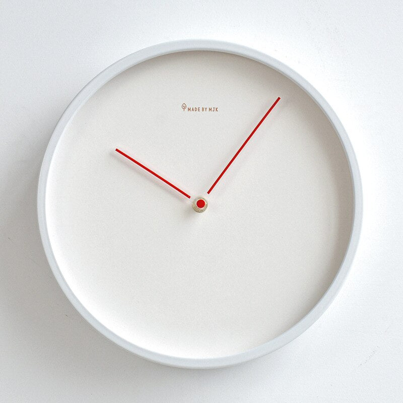 Scandinavian Minimalist Wall Clock for Home and Office Decor