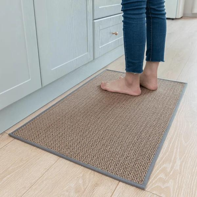 Woven Kitchen Mat for Stylish Home Decor and Comfort