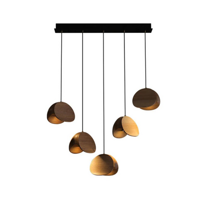 Wood Pendant Light | Elegant Warm Lighting for Home and Office Decor