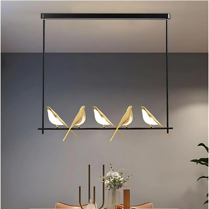 LED Pendant Light with Elegant Rings for Home and Office Decor