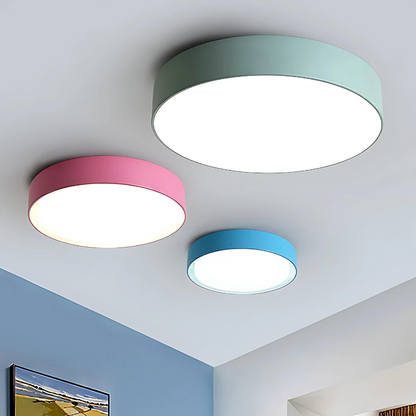 Colorful LED Ceiling Light for Kids' Rooms - Fun and Stylish Design