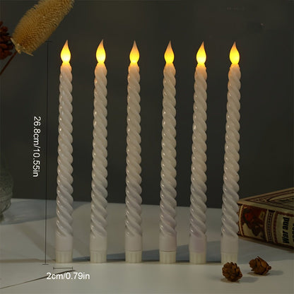 LED Candles Set – Realistic Battery Operated Flameless Decorative Lights