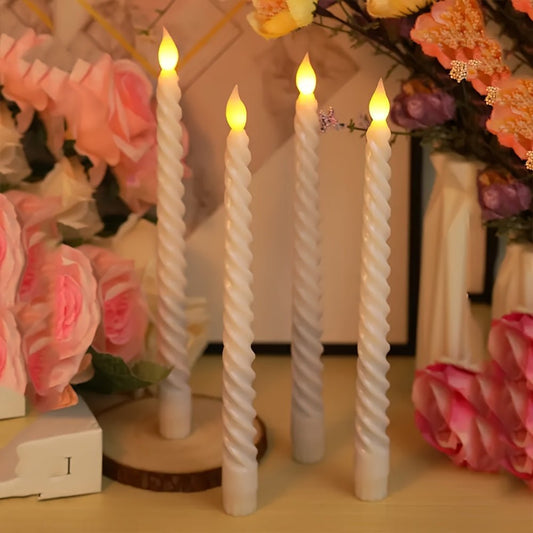 LED Candles Set – Realistic Battery Operated Flameless Decorative Lights