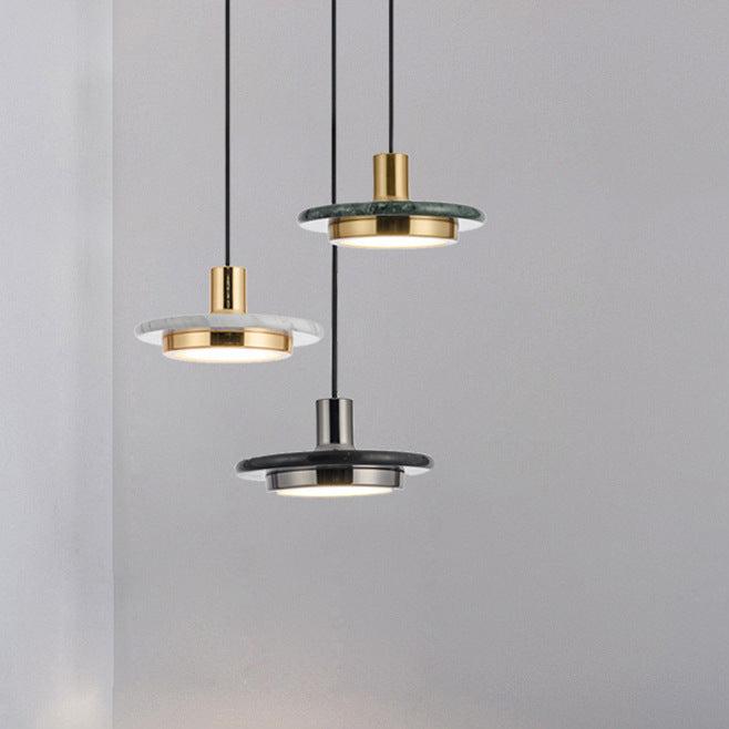 Modern Minimalist Marble Pendant Light for Home and Office Decor