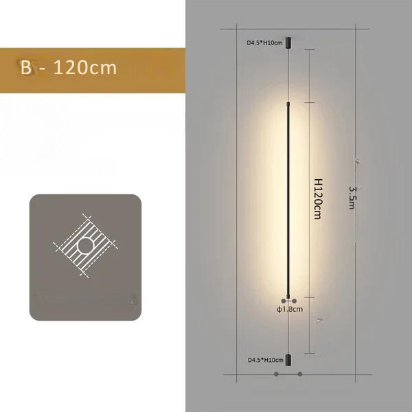 مصباح LED معلق لديكور المنزل البسيط ومساحات المعيشة الأنيقة