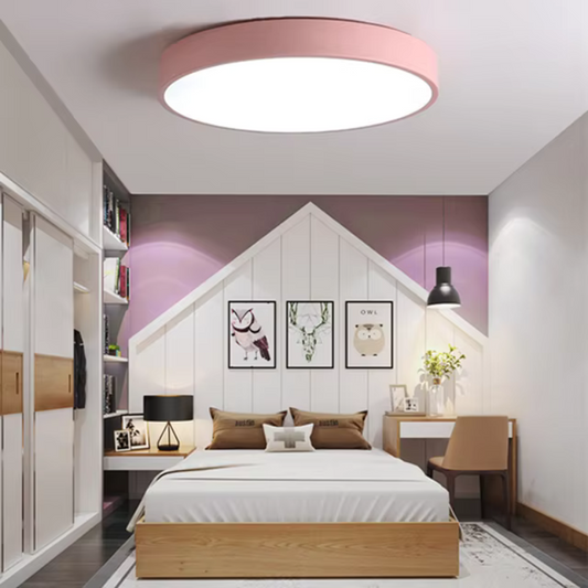 Colorful LED Ceiling Light for Kids' Rooms - Fun and Stylish Design