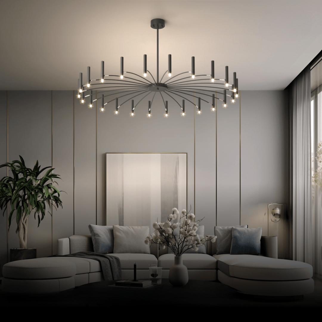 Elegant Candle Chandelier for Home Decor - Stylish Candle Lights Fixture