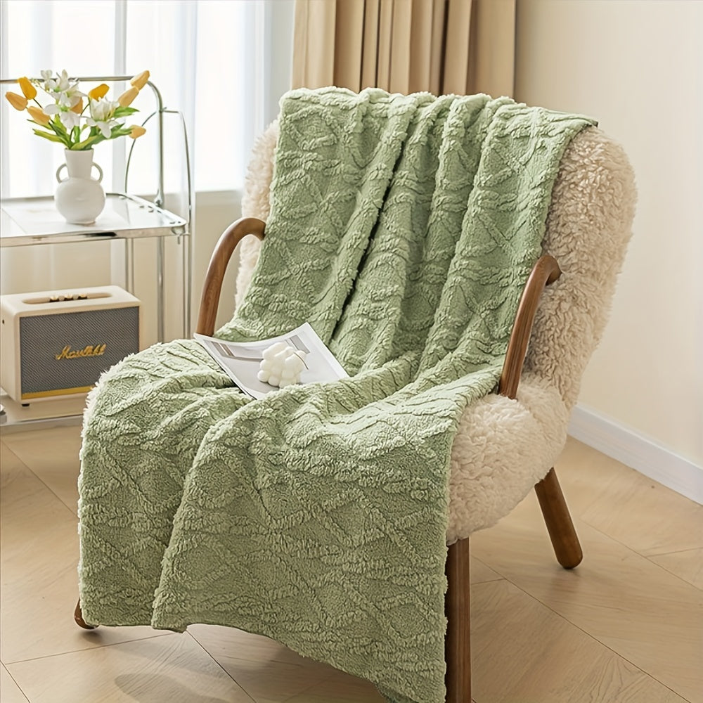 Soft Cozy Blanket for Home and Office | Warm, Stylish Design for Comfort