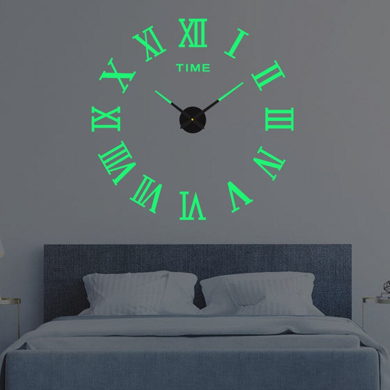 Modern Wall Clock for Home and Office - Stylish Creative Design in Durable Material