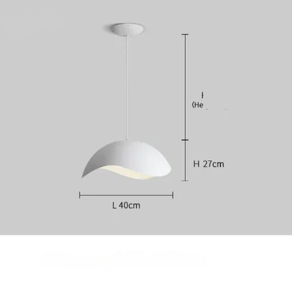 مصباح LED معلق على الطراز الاسكندنافي للديكور المنزلي والمكتبي الحديث