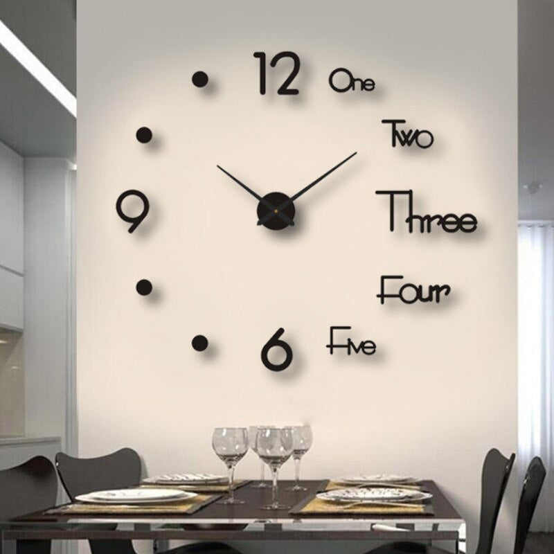 Modern Wall Clock for Home and Office - Stylish Creative Design in Durable Material