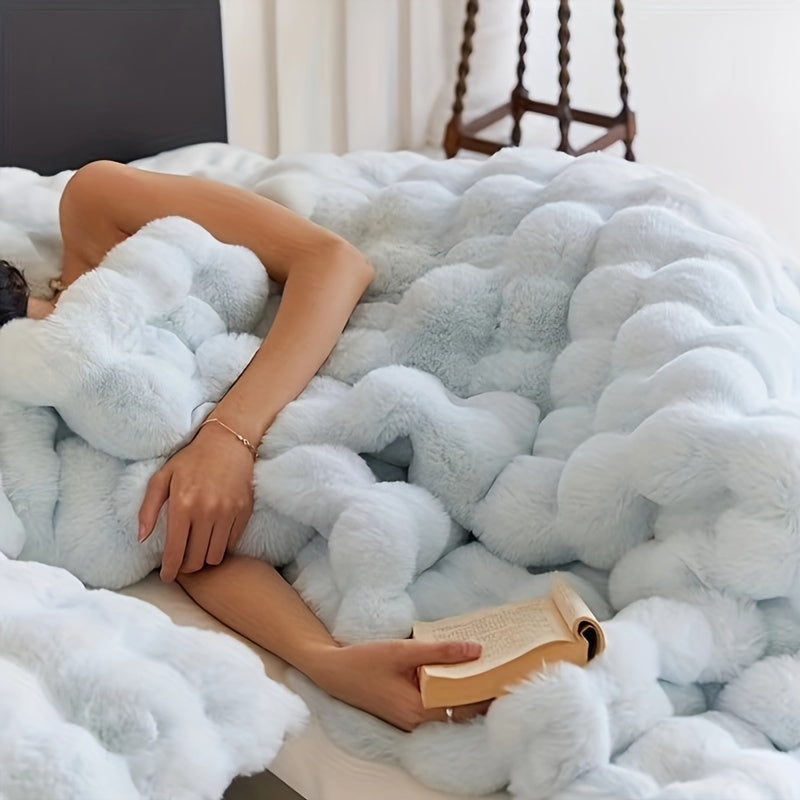 Plush Blanket for Cozy Comfort and Relaxation at Home or Office