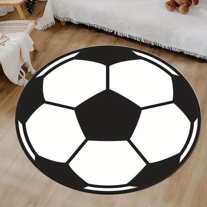 Non-Slip Football Area Rug for Home or Office - Durable, Stylish Design