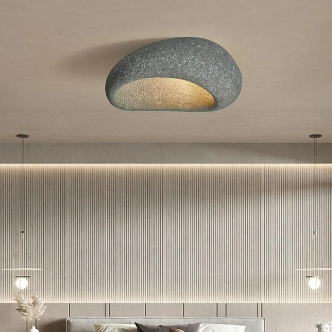 Modern Wabi Sabi Ceiling Light for Home and Office - Elegant Design