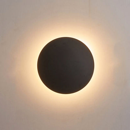 Round Wall Light Contemporary Design for Home and Office Decor