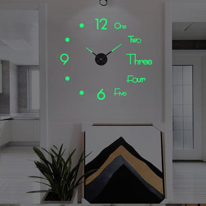 Modern Wall Clock for Home and Office - Stylish Creative Design in Durable Material