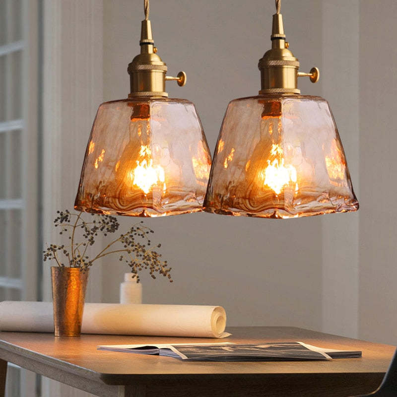 Elegant Gold LED Pendant Light for Home and Office Decor