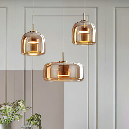 Retro LED Pendant Light for Home and Office - Elegant Luminance Design