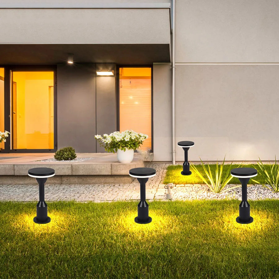 Waterproof Aluminium LED Outdoor Bollard Light for Home and Garden Use