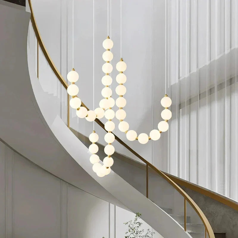 Elegant White Chandelier for Stylish Home and Office Decor