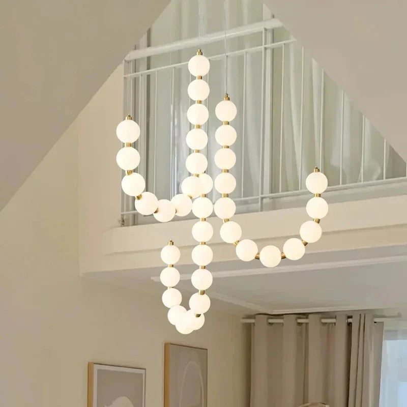 Elegant White Chandelier for Stylish Home and Office Decor