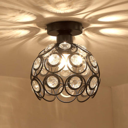 Elegant Crystal Ceiling Light for Stylish Home and Office Decor