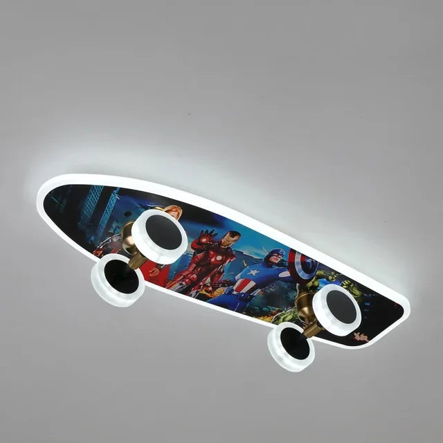 LED Skateboard Light for Stylish Night Riding and Safety Illumination