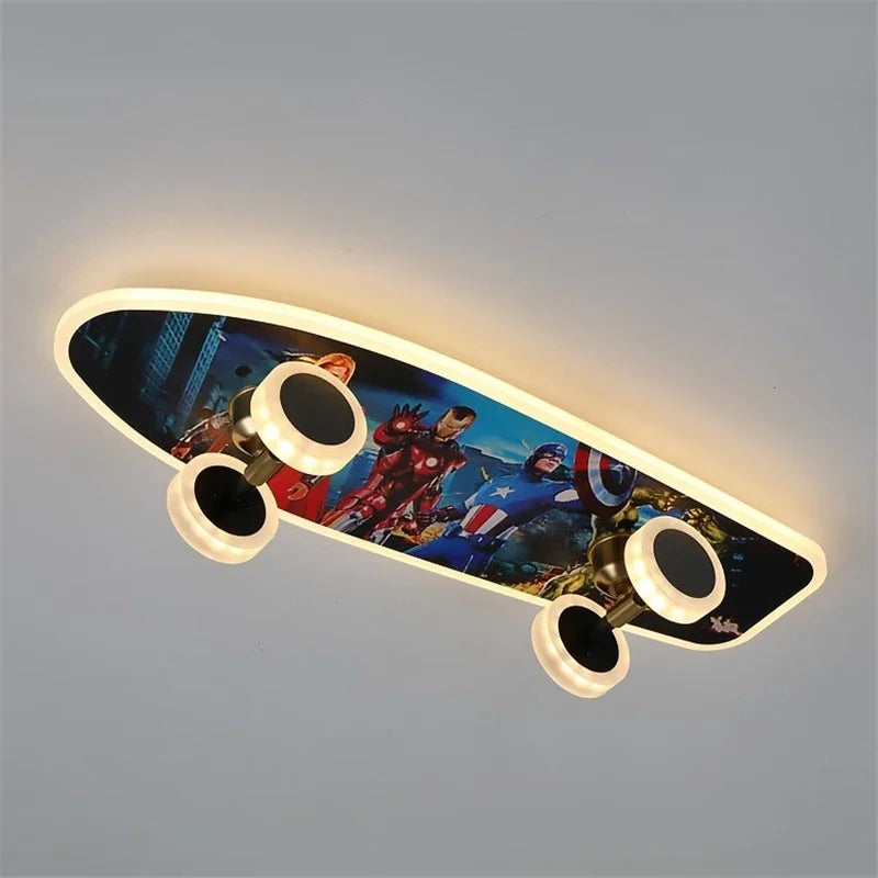 LED Skateboard Light for Stylish Night Riding and Safety Illumination