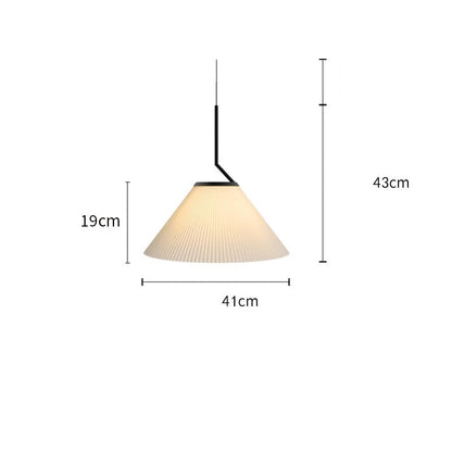 Scandinavian Pendant Light | Modern Folded Design for Home & Office