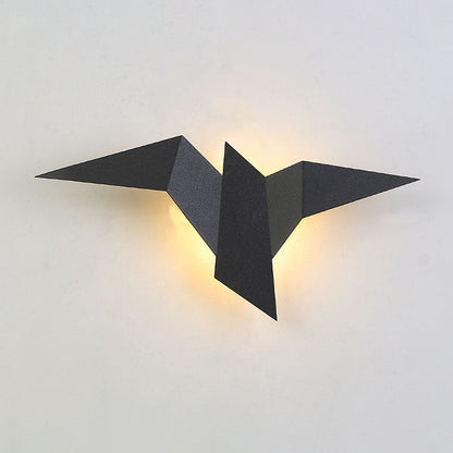 Iron Bird Wall Light for Home Decor - Creative Metal Design for Office Ambiance