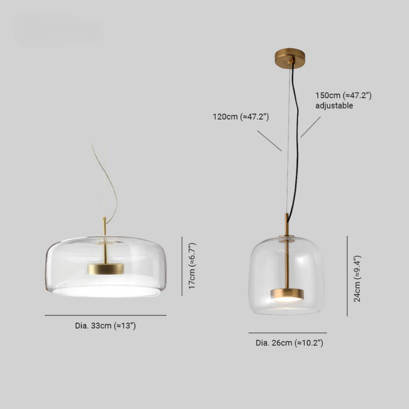 Retro LED Pendant Light for Home and Office - Elegant Luminance Design