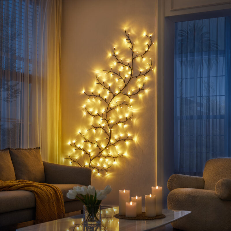 LED Decorative Tree Wall Light for Home and Office - Sparkling Design